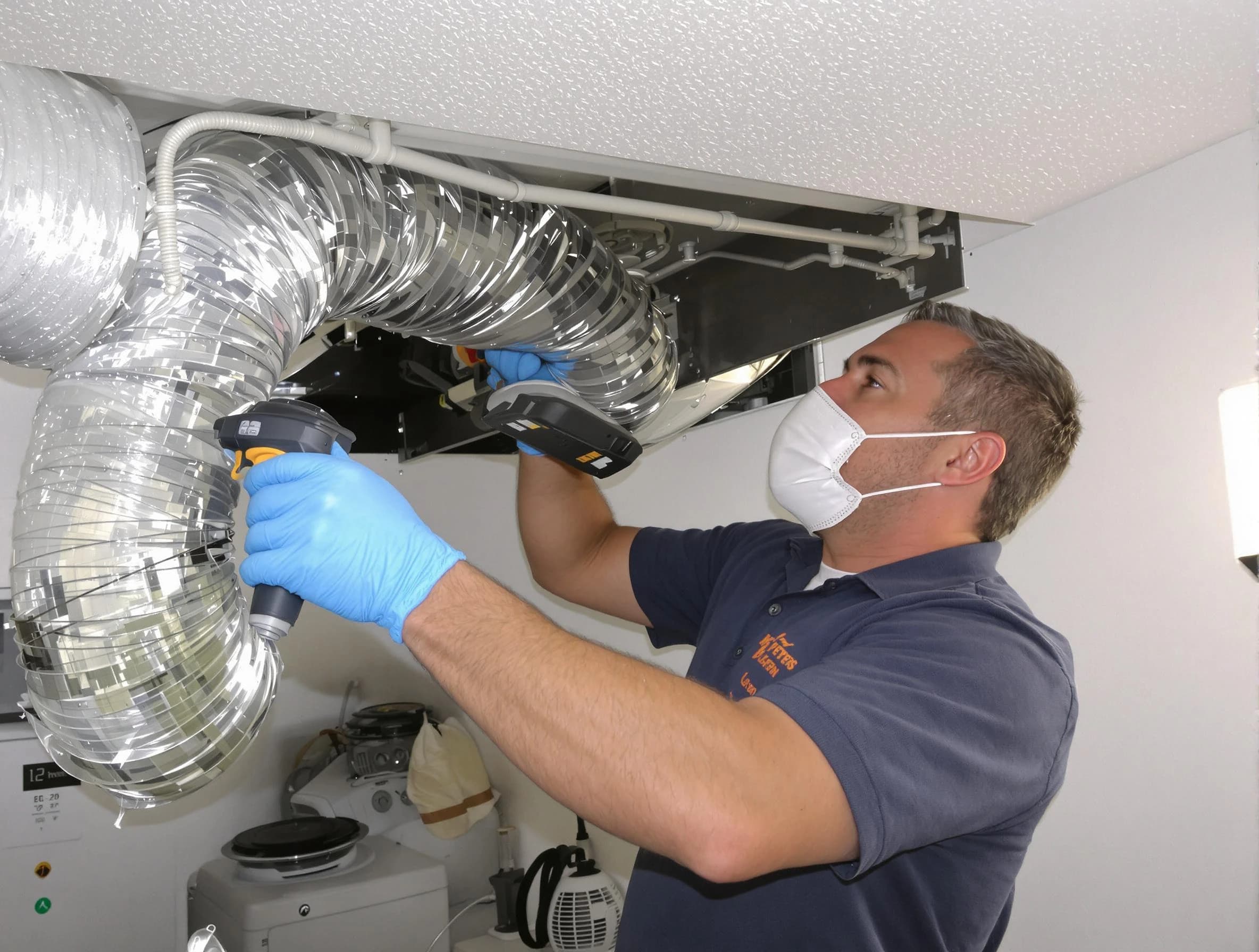 Stonegate Dryer Vent Cleaning professional performing thorough residential dryer vent cleaning in Stonegate