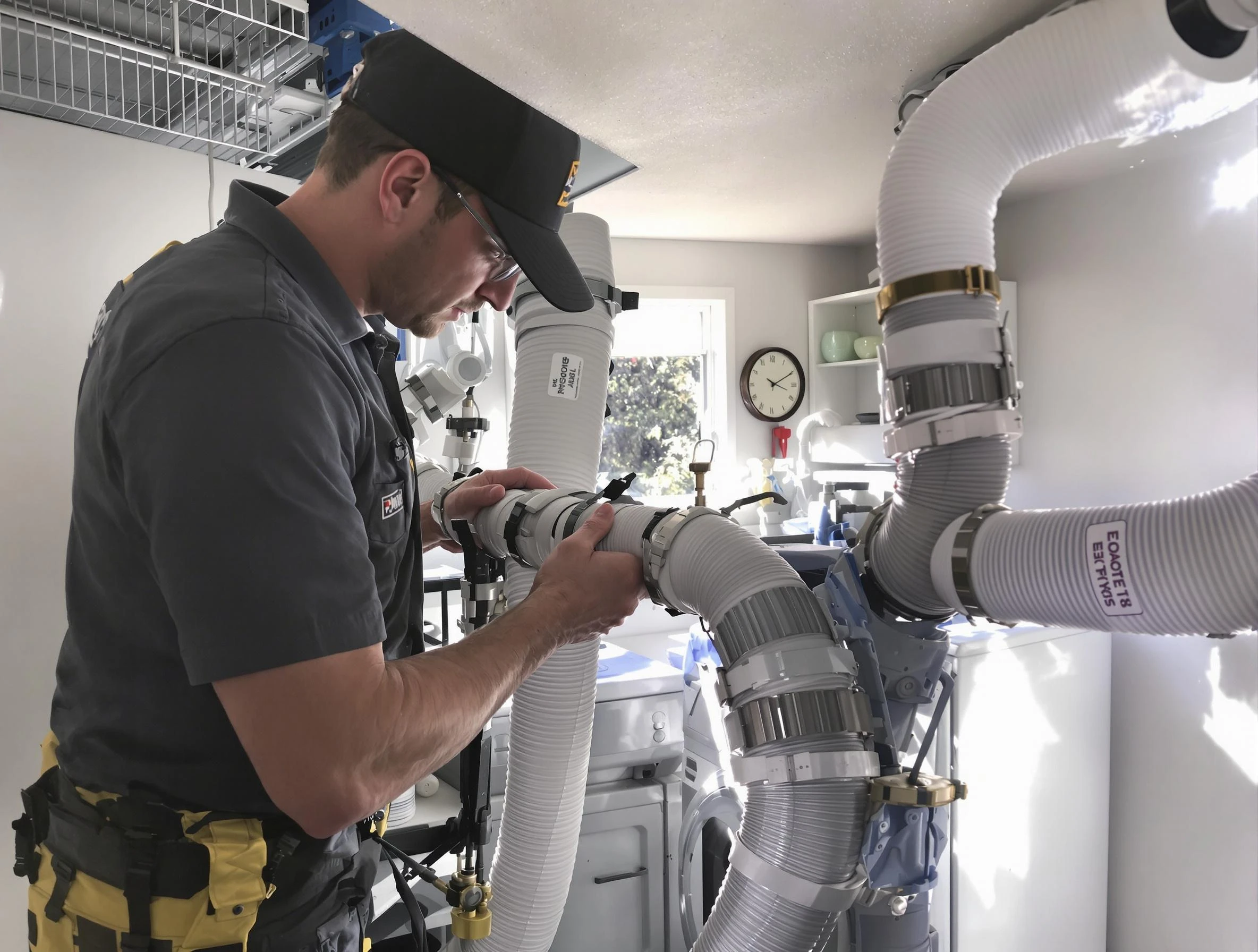 Dryer Vent Hose Installation in Stonegate