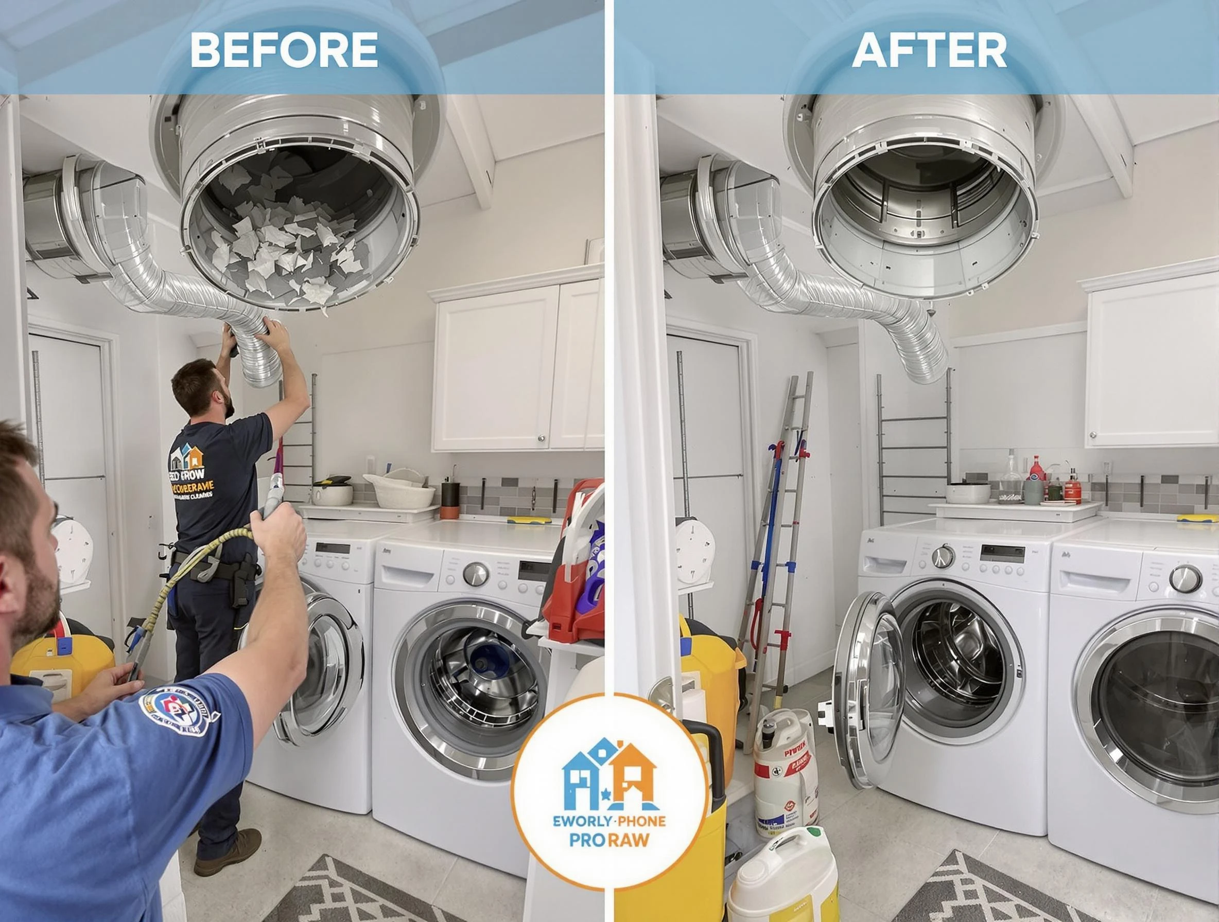Residential dryer vent cleaning by Stonegate Dryer Vent Cleaning in Stonegate